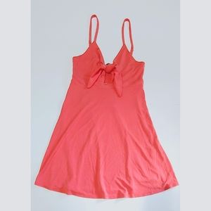 Forever21 Front Tie Dress with Thin Straps